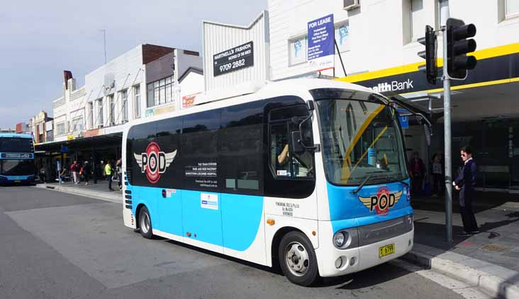 Punchbowl Bus Company POD Hino Poncho HX MO6799